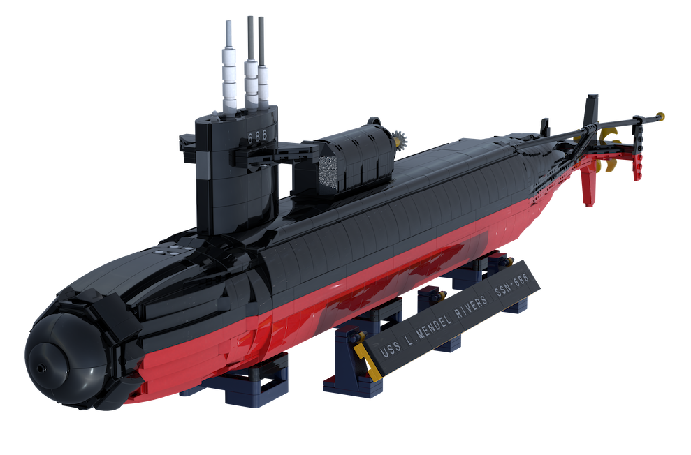 USS L. Mendel Rivers model